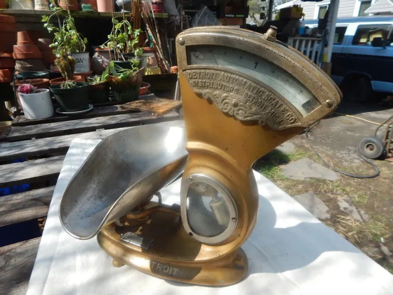 Wooden Barrels and Weighing Scales