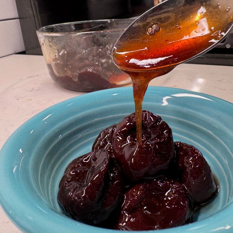 Prune Stewed in Syrup