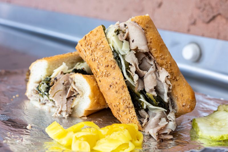 Roast Pork Sandwich at John's Roast Pork, Philadelphia