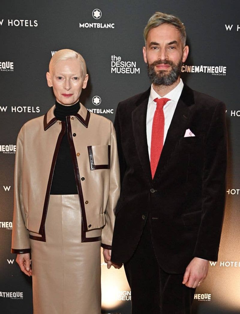 Tilda Swinton and Sandro Kopp