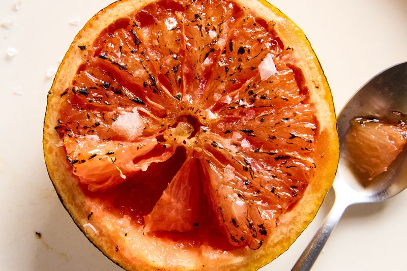 Broiled Grapefruit Half