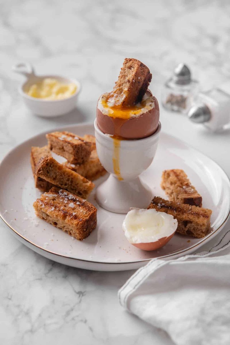 Soft-Boiled Eggs in a Cup