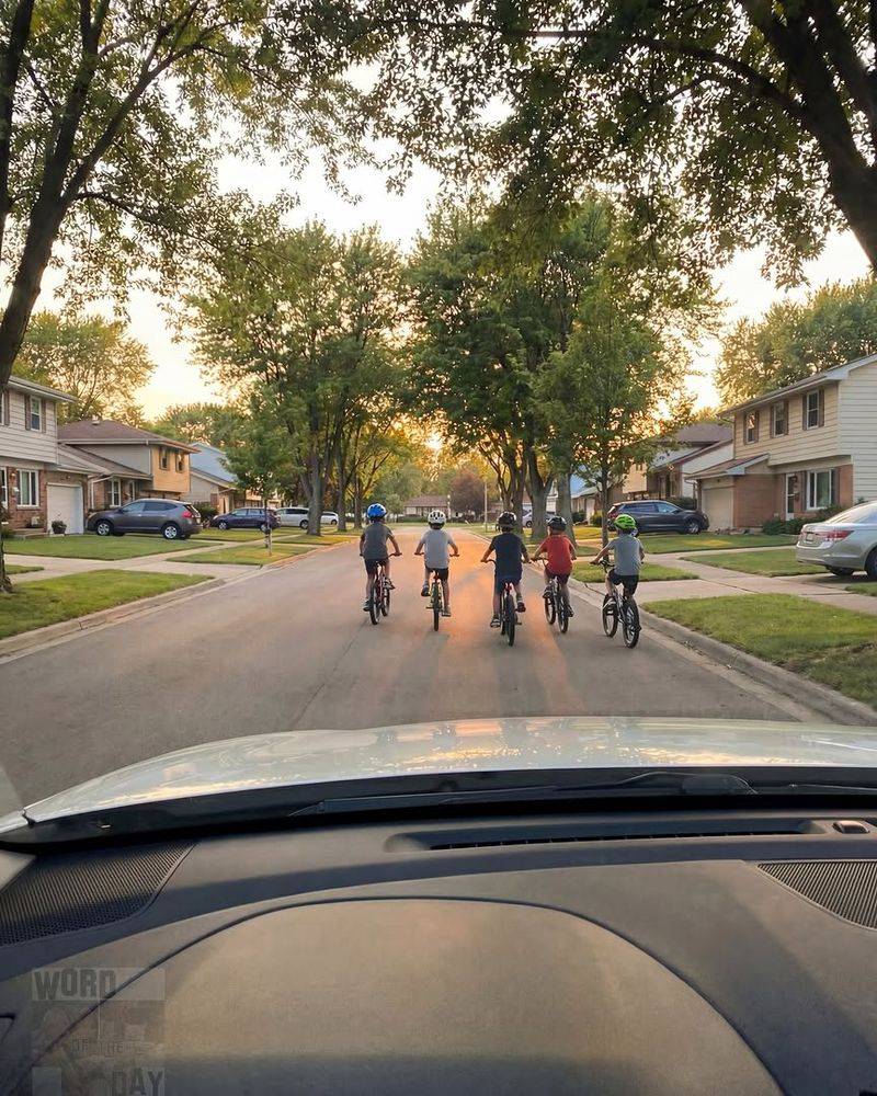 Kids Roaming the Neighborhood All Day