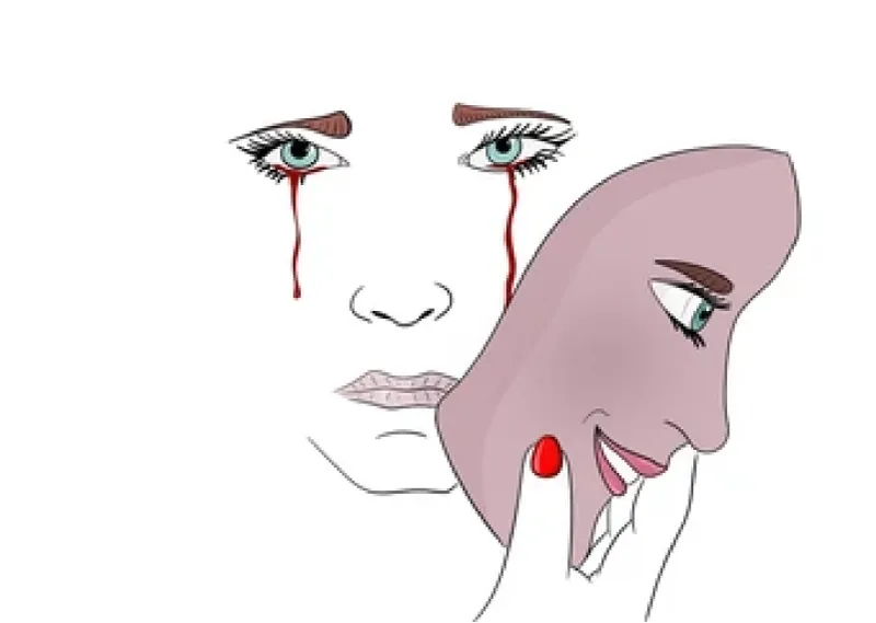 Pretend to Be Happy When She Is Not