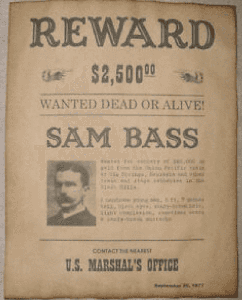 The Treasure of the Outlaw Sam Bass