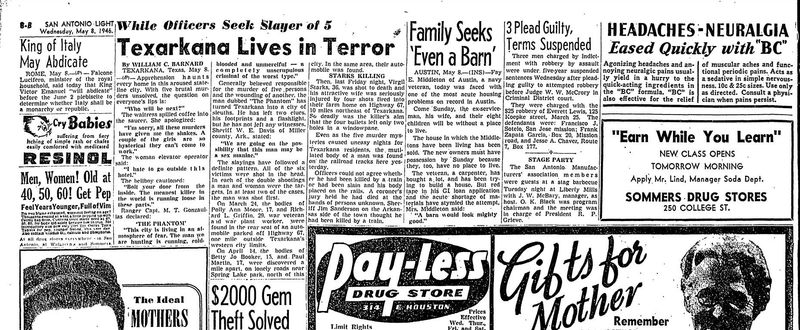 The Phantom Killer of Texarkana