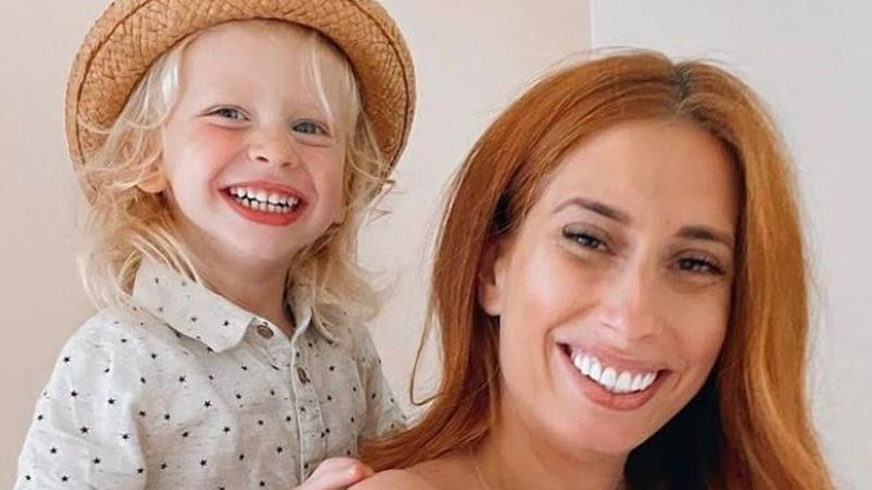 Stacey Solomon and Joe Swash – Son Rex