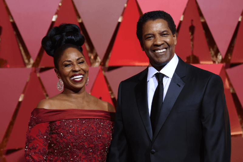 Denzel Washington and Pauletta Washington