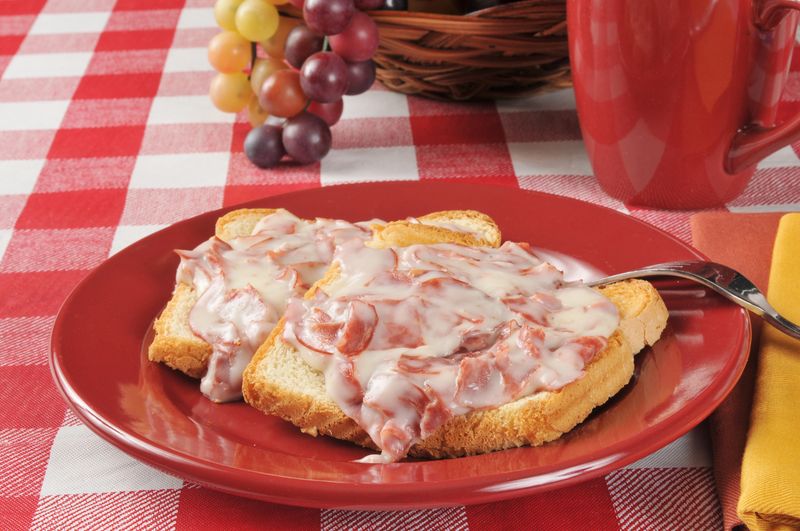 Creamed Chipped Beef on Toast