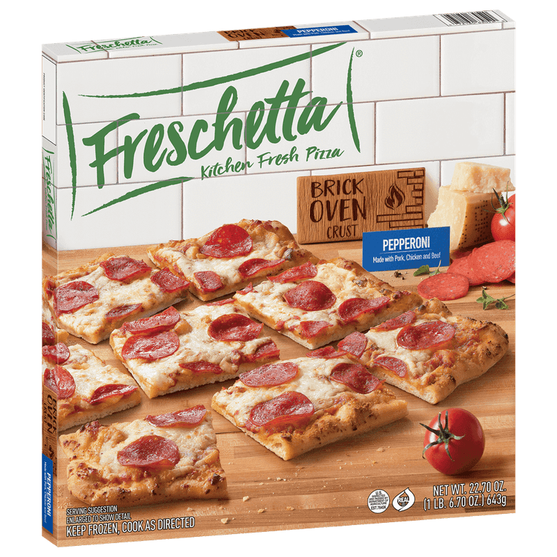 Freschetta Brick Oven Crust Pepperoni and Italian Style Cheese Pizza