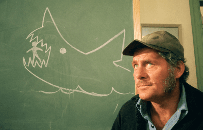 Quint in Jaws