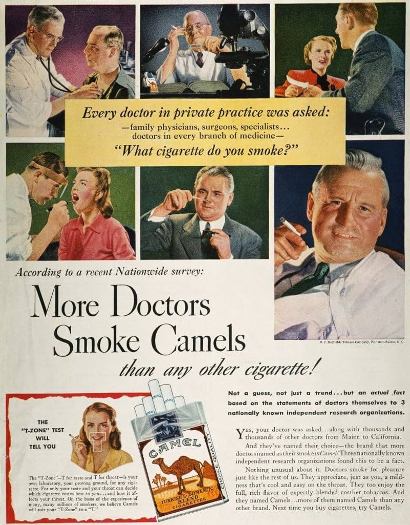 Camel Cigarettes – More Doctors Smoke Camels