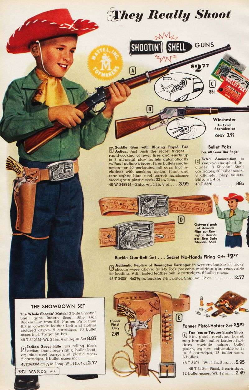 Toy Guns and BB Guns as Normal Gifts