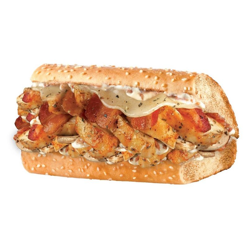 Quiznos Carbonara Sub