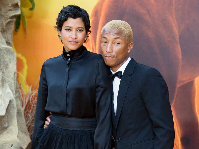 Pharrell Williams and Helen Lasichanh