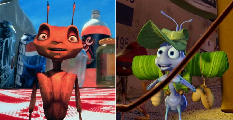 1998: Antz vs. A Bug's Life