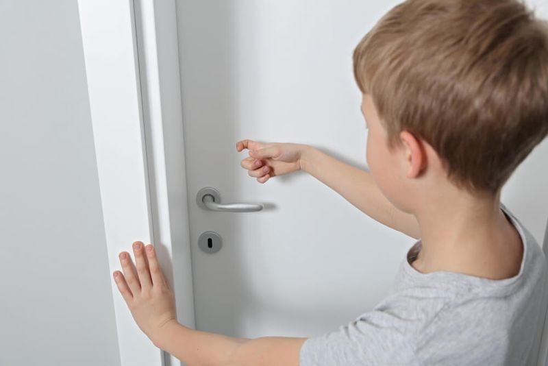 Knock Before Entering a Closed Door