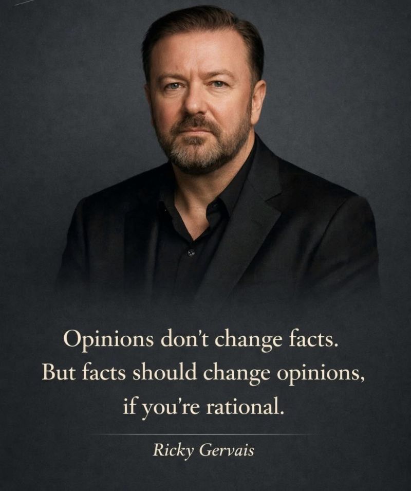 Facts Should Affect Opinions If You're Rational