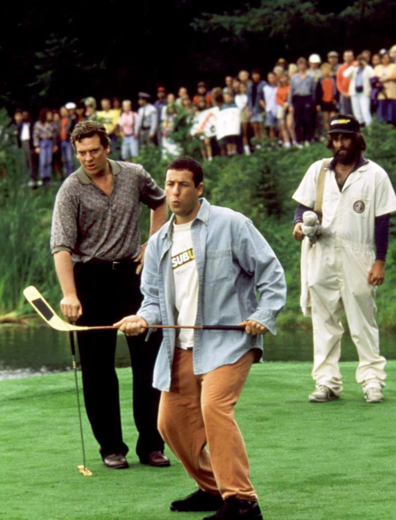 Happy Gilmore vs. Shooter McGavin in Happy Gilmore (1996)