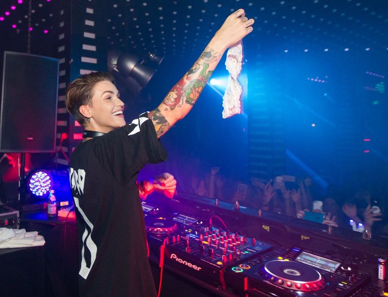 Ruby Rose at Rebellion Bar