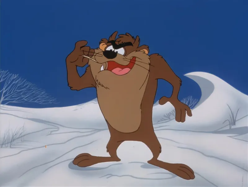 Taz Only Appeared in Five Theatrical Shorts