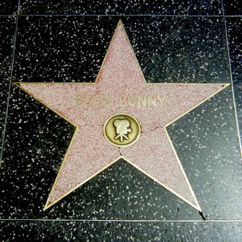 Bugs Bunny Has a Star on the Hollywood Walk of Fame