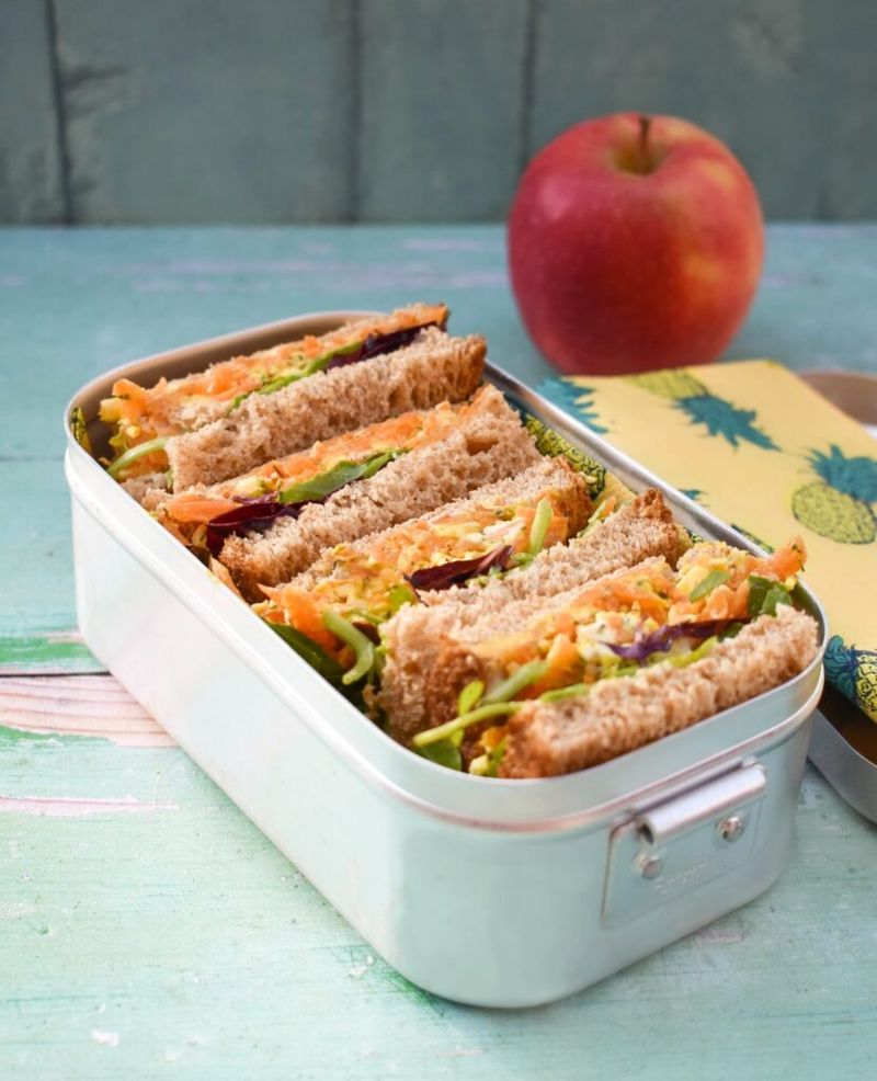 Boiled Carrot Sandwiches