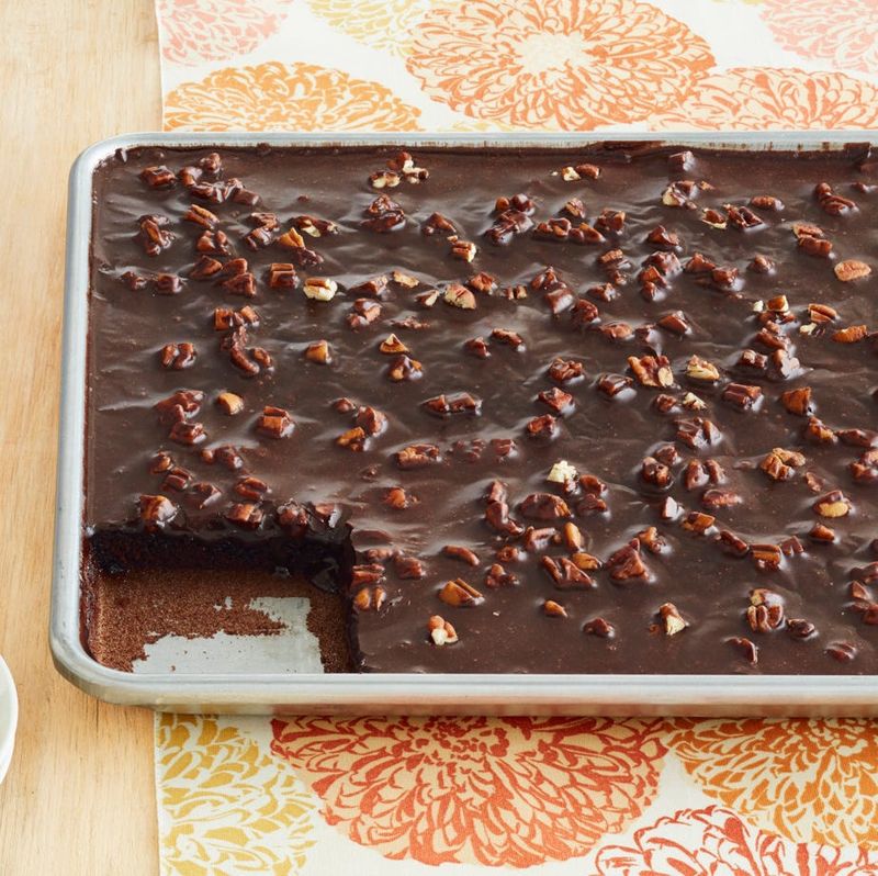 Texas Chocolate Sheet Cake