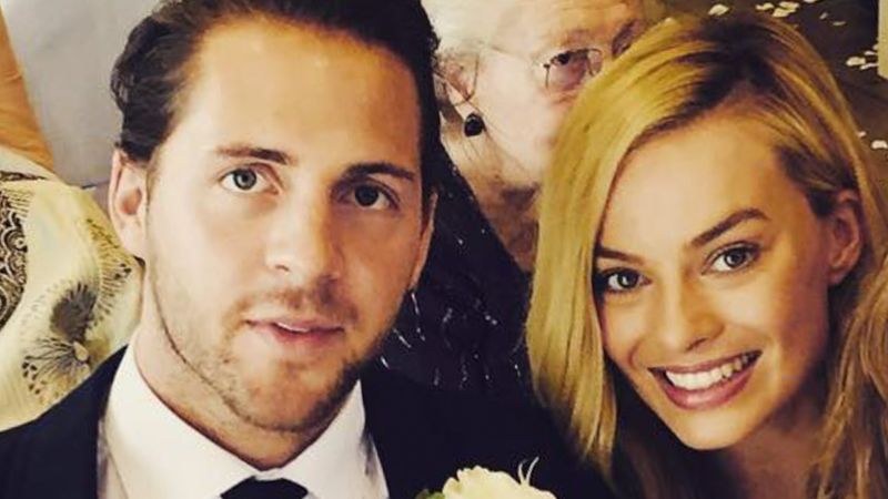 Margot Robbie and Tom Ackerley