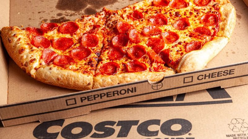 Costco Food Court Pizza Slice