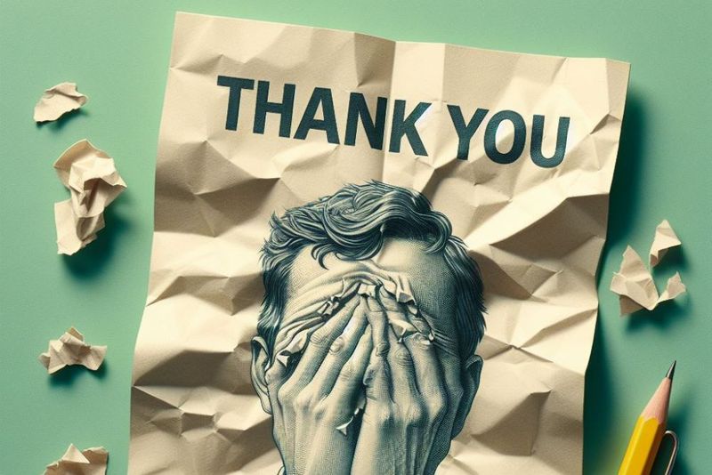 Never Saying Please, Thank You, or Acknowledging Kindness