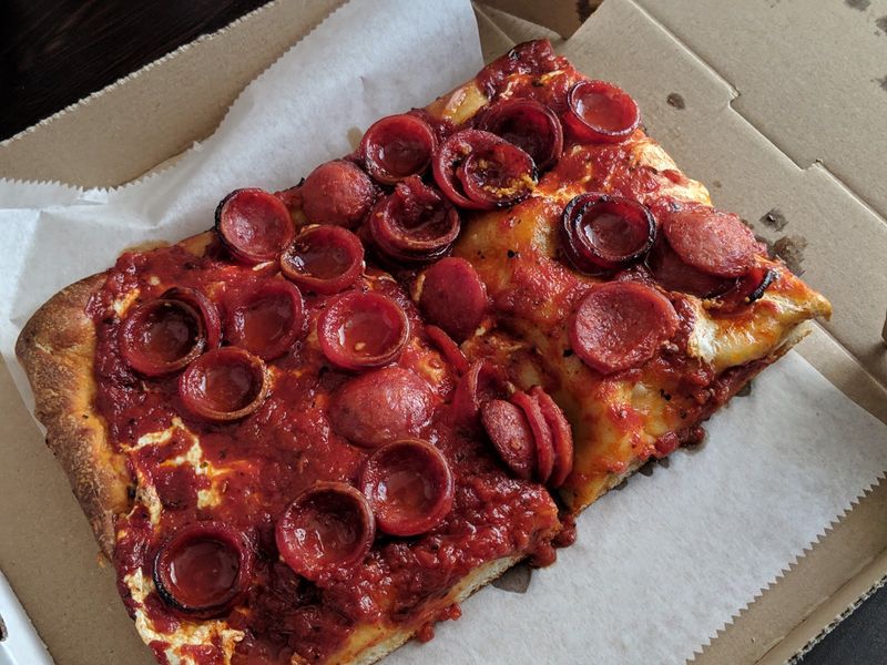 Pepperoni That's Curling Up at the Edges
