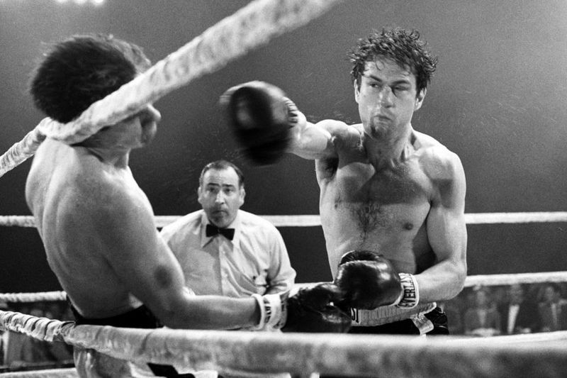 Jake LaMotta vs. Sugar Ray Robinson in Raging Bull (1980)