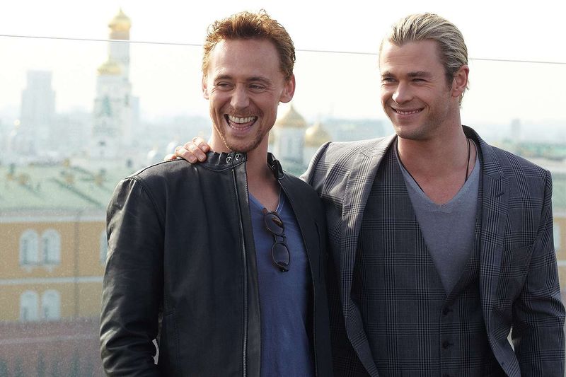 Chris Hemsworth & Tom Hiddleston – Thor / Avengers