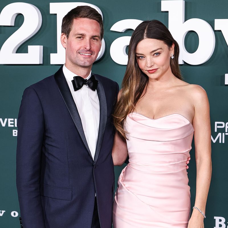 Miranda Kerr and Evan Spiegel