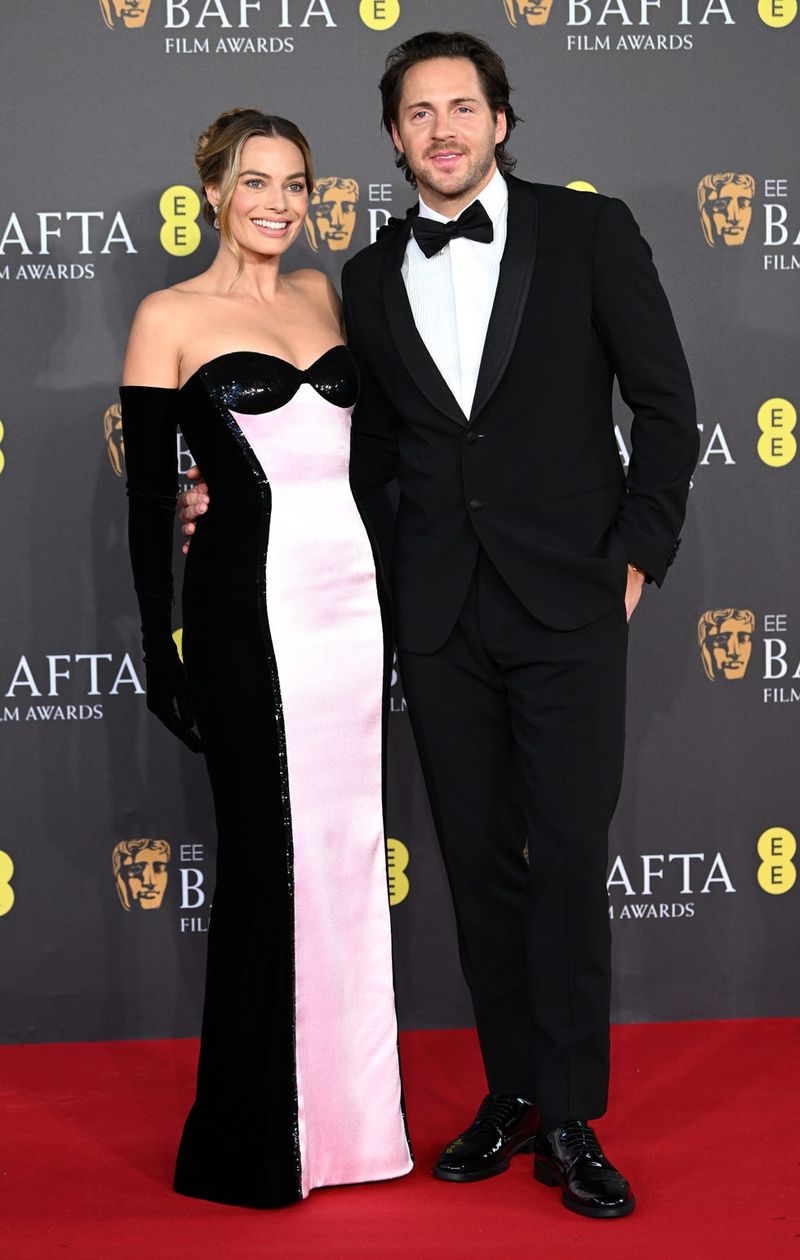 Margot Robbie and Tom Ackerley