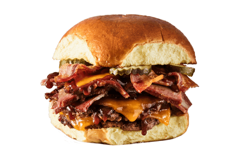 Smashburger Smoked Bacon Brisket Burger
