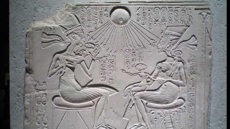 Akhenaten and Nefertiti