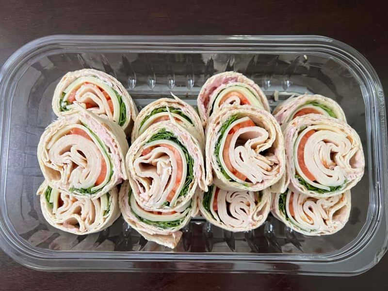 Kirkland Signature Roasted Chicken and Swiss Roller Tray
