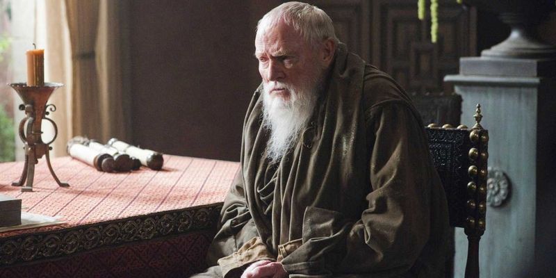 Julian Glover as Grand Maester Pycelle in Game of Thrones