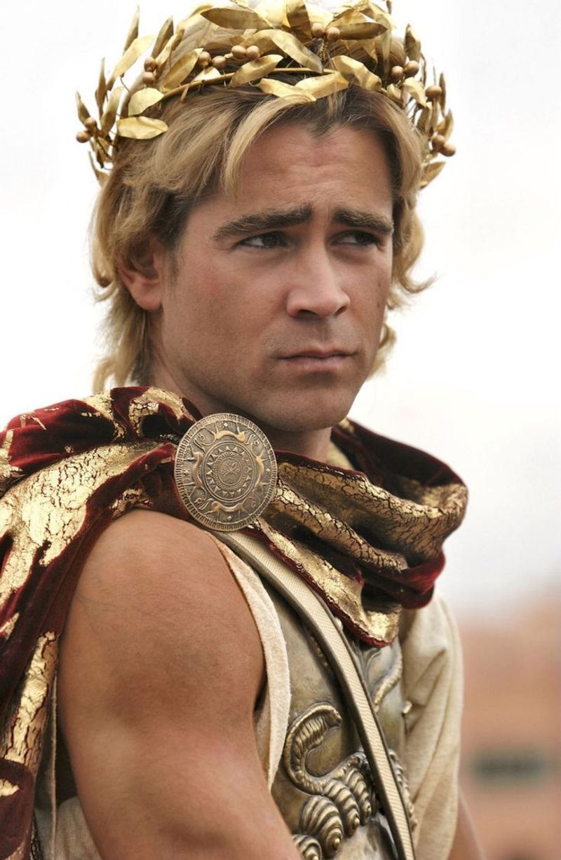Colin Farrell as Alexander the Great in Alexander (2004)