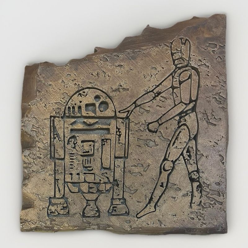 R2-D2 and C-3PO Are Ancient Egyptian Hieroglyphs