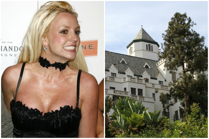 Britney Spears at Chateau Marmont