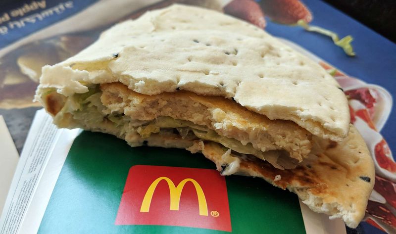 McDonald's Grilled Chicken Flatbread