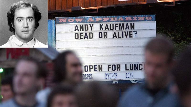 Andy Kaufman Faked His Death