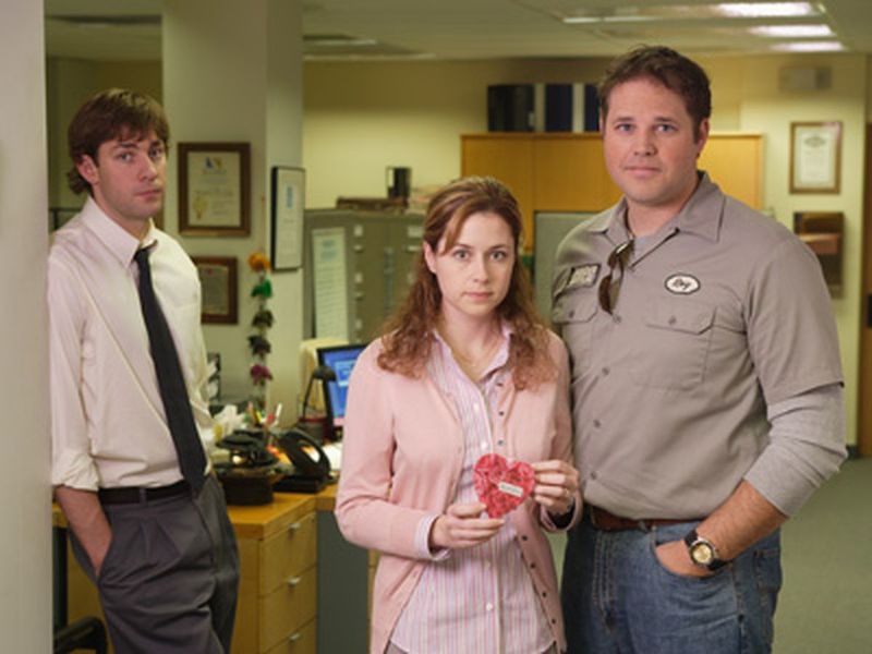 Pam Beesly and Roy Anderson (The Office)