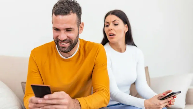 Secretive Behavior Around Phones and Devices