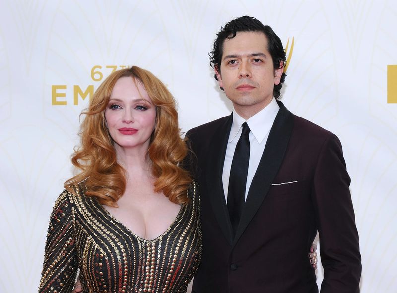 Geoffrey Arend and Christina Hendricks