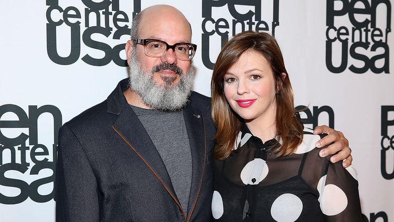 Amber Tamblyn and David Cross