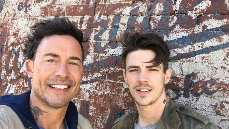 Grant Gustin & Tom Cavanagh – The Flash